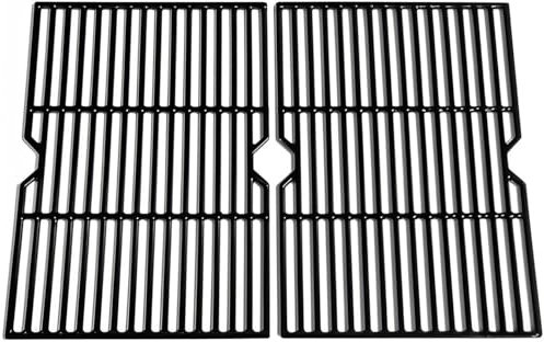 BBQ Parts pcf652 (2er Pack) Gusseisen Grillrost Ersatz für Select Gas Grill Modelle von 29,8, Coleman, cg-65p-ci, Set von 2