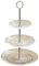Boltze Home Etagere Relief h35cm Glas