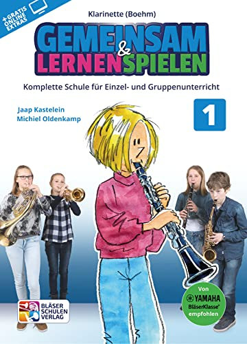 Gemeinsam lernen & spielen Band 1 (+Online-Access) : für Bläserklasse (Blasorchester) Klarinette Böhm-System