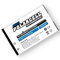PolarCell Akku für BlackBerry Curve 8300-8310 - 8320-8330 - 8520-8530 / Curve 3G 9300-9330/7100-8700 | ersetzt Original-Akku C-S2 | 1300mAh Starke Ersatz-Batterie | A+ Qualitätszellen