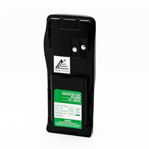 ExpertPower® 7.2V 1800mAh NiMH Battery for Motorola HNN9360, HNN9360A, HNN9360B | Compatible with GP350 Two-Way Radios | Long-Lasting Rechargeable Battery Pack