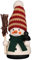 Christian Ulbricht Wackelmännchen - Schneemann mit Besen 11cm