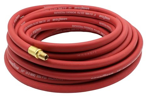 Good Year 12674 Luftschlauch aus Gummi, Rot, 15 m x 9 mm