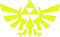 Aufkleber / Autoaufkleber / Sticker / Decal Legend of Zelda Triforce - 152mm YELLOW - Car, Truck, Notebook, Vinyl Decal Sticker