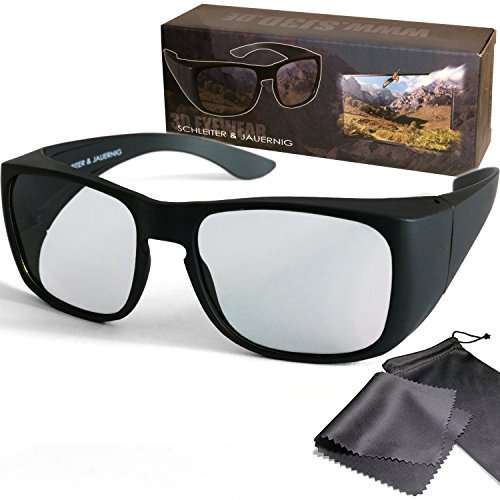 Surlunettes 3D passives RealD pour cinéma 3D et TV 3D de LG Cinema 3D Philips Easy 3D Vizio Theatre Technologie 3D Sony Toshiba Panasonic Grundig Hisense