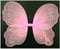 Allsorts® Small Pink Butterfly Angel Glitter Fairy Wings for girls/children