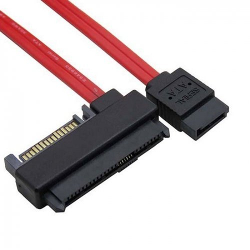 Cablecc SFF-8482 SAS 29 Pin a 7 cable de la incursión de disco duro SATA del Pin con el puerto de alimentación de 15 pines SATA