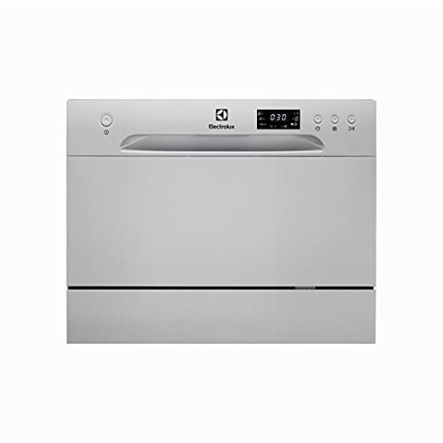 Electrolux ESF2400OS Lavastoviglie Compatta, Capacità 6 Coperti, 52 Decibel, Grigio