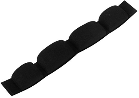 Replacement Headband Cushion Pad Repair Parts Compatible with Sennheiser HD600 HD580 Headphones (Black)