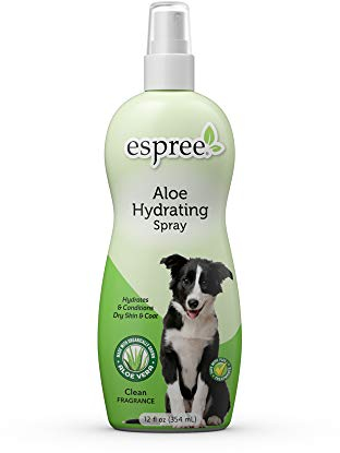 Espree Spray Idratante Naturale di Aloe per Cani, Promuove la pelle sana e il pelo vibrante 354 ml