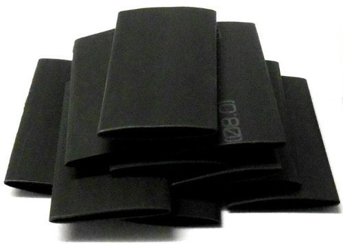 L1511 10 x 30 Black Heatshrink RC Heat Shrink Tube Wire Sleeve Tubing 10mm Wide x 30mm Long
