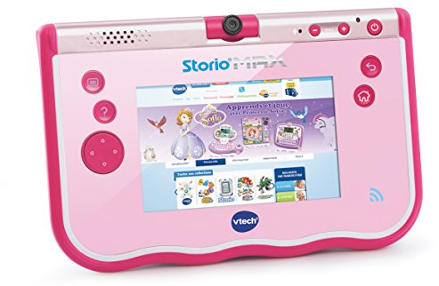 VTech - Tablet Storio MAX de 5 para niños, Color Rosa, versión española (3480-183857)