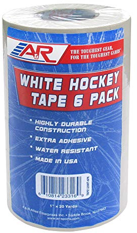 A&R Sports Weißes Hockey-Tape (6 Stück)