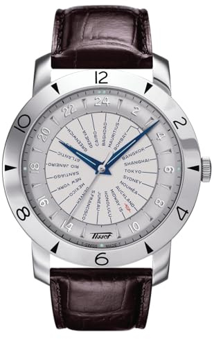 Tissot Herren Analog Automatik Ambanduhr Heritage Navigator 160th Anniversary