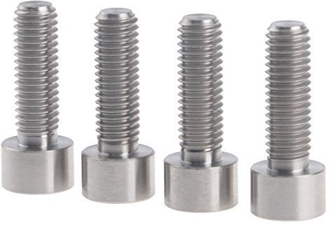 Wanyifa Titan DIN 912 Schraube M8 x 25 mm Innensechskantschraube (4 Stück)