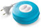 FAMATEL Roller 2 prises 10 A 2 x 1 3 m Bleu