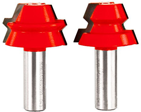 Freud 99 – 001 1/2-inch a 1 – 1/10,2 cm porta labbro fresa con codolo 1/5,1 cm, 99-043