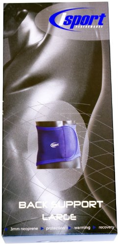Isport Neoprene Back Support Large 83.5 to 96.5 cm