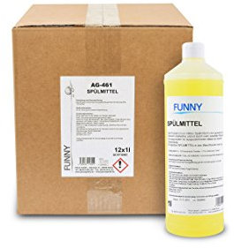 Funny AG-461 Spülmittel mit Citrusduft, 1 L (12-er Pack)
