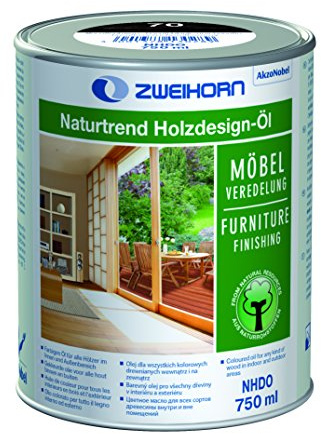 Zweihorn® Naturtrend Holzdesign-Öl NHDO 60 nussbaum 750ml