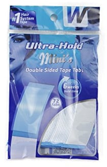 Walker Tape 72 Tabs Mini Strips Ultra Hold Tape Minis Adhesive Walker Tape Double-Sided Tape Strips for Lace Wigs & Toupees