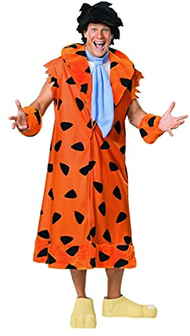 Rubie's 888436STD Offizielles Fred Feuerstein Kostüm, Herren, Einheitsgröße. Halloween