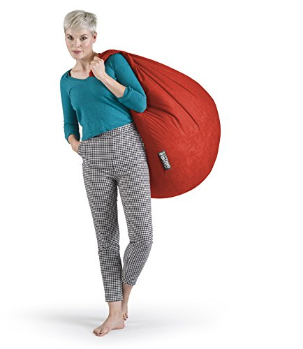 SITTING POINT only by MAGMA Sitzsack Easy XL ca. 220 Liter Tomate