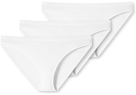 Schiesser Damen Slips, 6 Stück (XL / 42, Weiss)