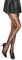 Merry Style Collant Fin Fantaisie à Motif Lingerie Sexy Sous-vêtements Femme MS 284 20 DEN (Noir, S)