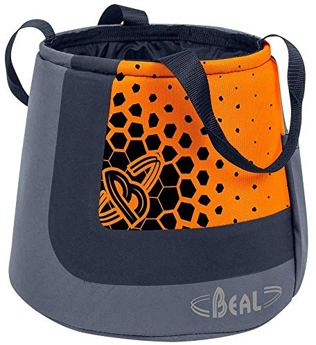 Beal Monster Cocoon Grau-Orange - Großer zylindrischer Chalkbag, Größe One Size - Farbe Orange