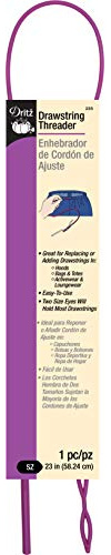 Dritz 235 Drawstring Threader, 23-Inch