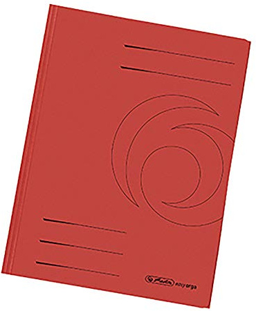 Sammelmappe A4 intensiv rot