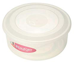 Beaufort Thumbs Up 1.7L Round Food Container Clear
