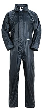 Planam 1448044 Outdoor-Aqua-Regenoverall, marineblau, Größe S