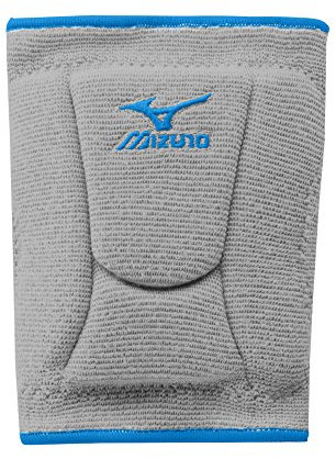 Mizuno LR6 Textmarker Kneepad, 480119.915S.04.S, Grey/Diva Blue, S
