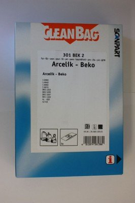 CleanBag Staubsaugerbeutel 301BEK2 für Arcelik - Beko Altus