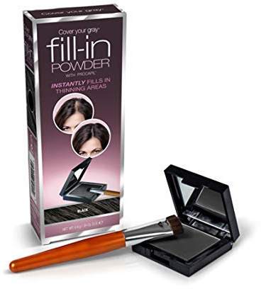 Cover Your Gray Fill In Powder for women Instant Touch Up BLACK by Fill In Powder
