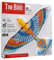 HCM Kinzel Tim Bird – Fliegender Vogel mit Gummimotor | Retro-Flugspielzeug für Kinder & Erwachsene | Flattert bis zu 50 m | 40 cm Spannweite