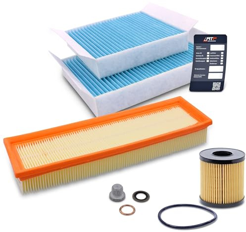Inspektionspaket SET A 1x Ölfilter 1x Luftfilter 2x Innenraumfilter 1x Ölablass-Schraube 1x Dichtring für Ölablass-Schraube