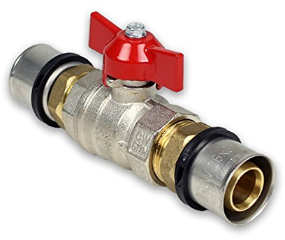 Press-Kugelhahn für Heizungsanwendungen [20x2mm], Kontur TH