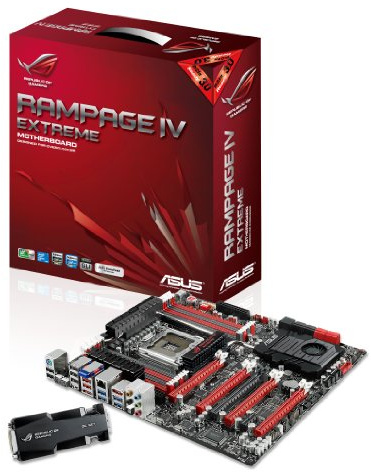 Asus Rampage IV Extreme Intel x79 2011 Motherboard (PCI-E 3.0 x16, DDR3 1600, SATA, RAID, ATX)