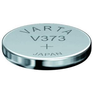 Varta Knopfzellenbatterie Electronics V373 (SR68) Silber