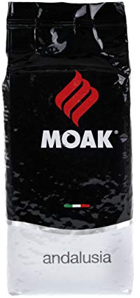 Moak Espresso Andalusia Bohnen, 1er Pack (1 x 1 kg) | 1er Pack