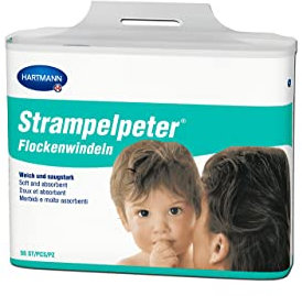 Hartmann Strampelpeter Flockenwindeln Kleinformat - (224 Stück)