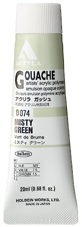 Holbein Acryla Gouache (Misty Green) by Holbein Acryla Gouache