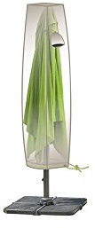 Jardideco - Housse de Protection pour Parasol Droit jusqu'à Ø 4 m Luxe
