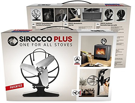 HANSA SIROCCO PLUS ventilateur thermoélectrique pour le poêle et pour la cheminée avec l’insert