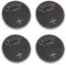 Harrista (4x) Sealed CR2032 Key Fob Cell Alarm Remote Car Batteries