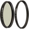 Amazon Basics - Filtro polarizador circular - 72mm + Filtro de protección UV - 72mm
