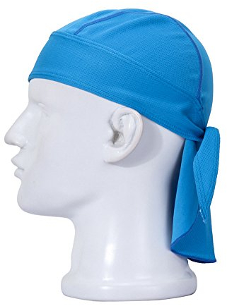 HASAGEI Sports Bandana Cap Herrem Damen Biker Bandanas Kopftuch Hat - Blau